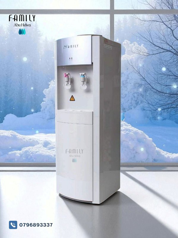 كولر بيو فاميلي سلفر طويل ابيض 1000 LA قارورة - بيو فاميلي الأردن - 145 دينار