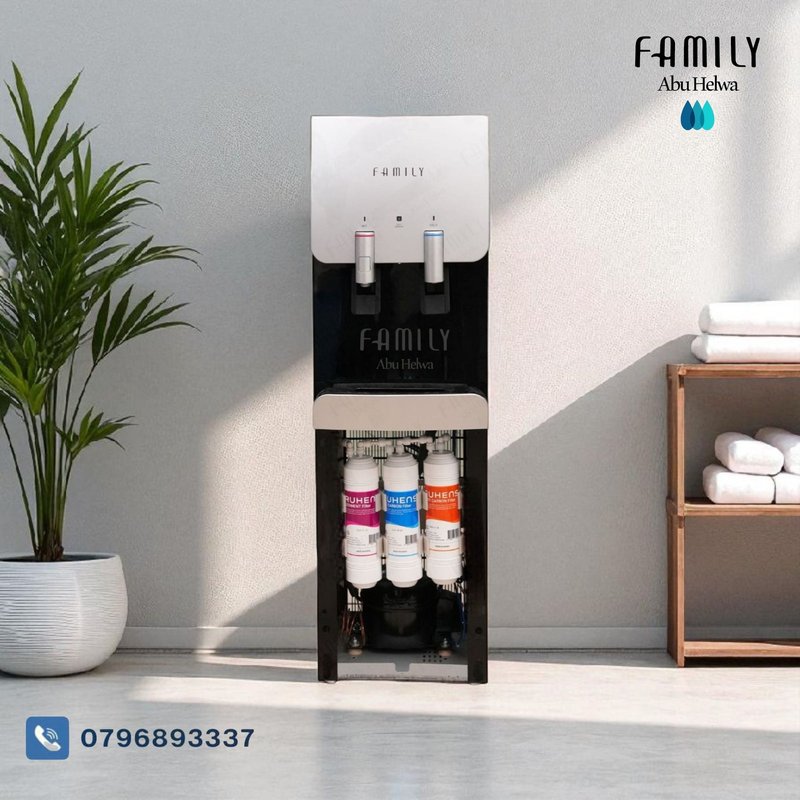 كولر بيو فاميلي اسود طويل 1050 LAF فلتر داخلي مغلق موفر للطاقة